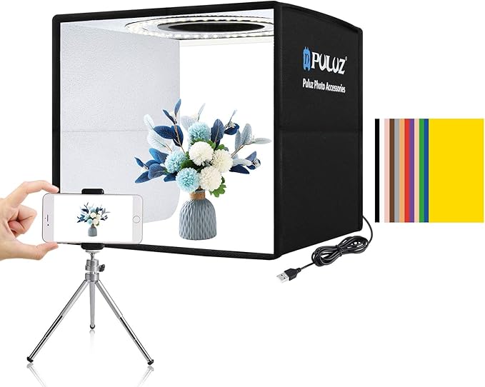 PULUZ Mini Photo Studio Light Box, Photo Shooting Tent kit, Portable Folding by PULUZ