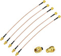 Yuslao WiFi Antenna Extension Cable 6inch 15cm RP-SMA Male to RP-SMA Female by Yuslao