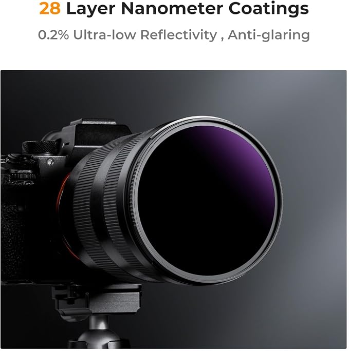 K&F CONCEPT 52mm ND1000000 ND Lens Filter Solar Eclipse Neutral Density Camera - Image 4