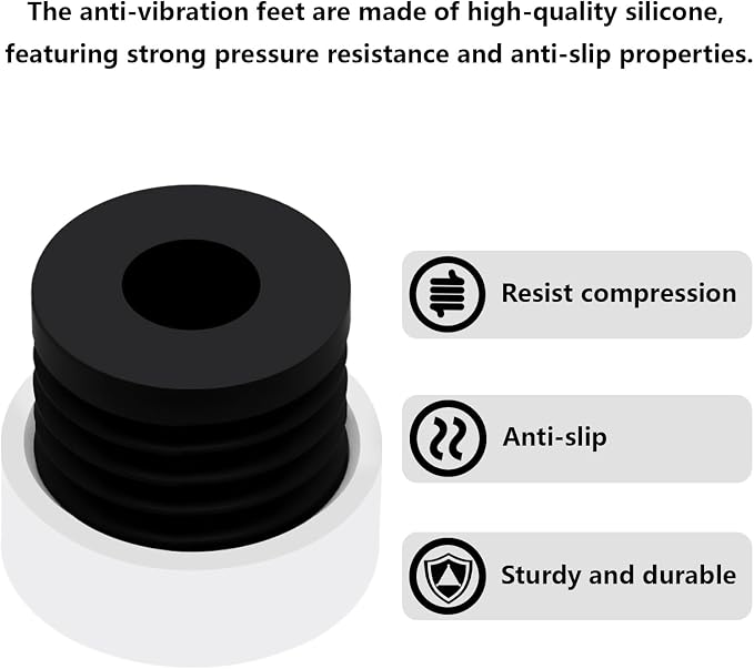4PCS Anti Vibration Feet for Bambu Lab A1 Mini Series, 3D Printer Accessories - Image 6