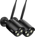 ANNKE 2-Pack Add-on Security Camera System, 5MP Outdoor Wireless Bullet Cameras by ANNKE