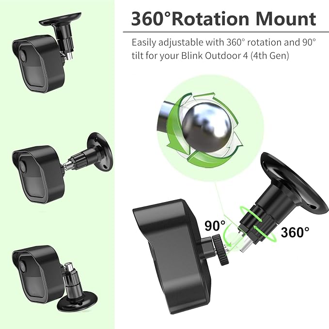 Camera Mount for Blink Outdoor 4 and Blink Outdoor, 5 Pack Weatherproof - Image 5