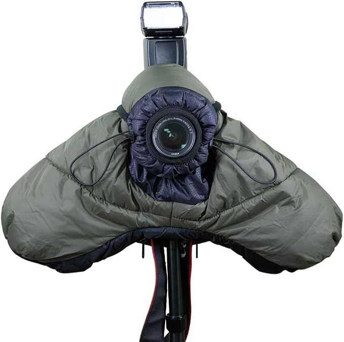 Camera Rain Coat Cover, Cold-Proof Warm Cover, Snow or Sound-Proof Sleeve Jacket - Image 2