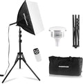 Softbox Lighting Kit, Soft Box Photography Lighting Set by PIOENIMAGE