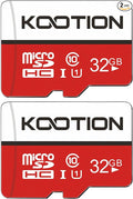 KOOTION 32GB Micro SD Card 2-Pack Class 10 Micro SDHC Card UHS-I Memory Card by KOOTION