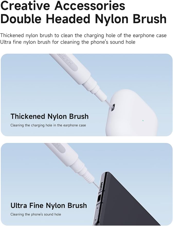 Hagibis Cleaning Pen for Airpods Pro 1 2 3 Multi-Function Cleaner Kits Soft - Image 6