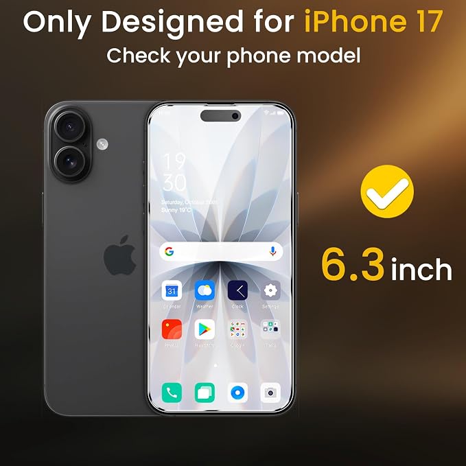 Romkasi 3 Pack Privacy Screen Protector - Image 2