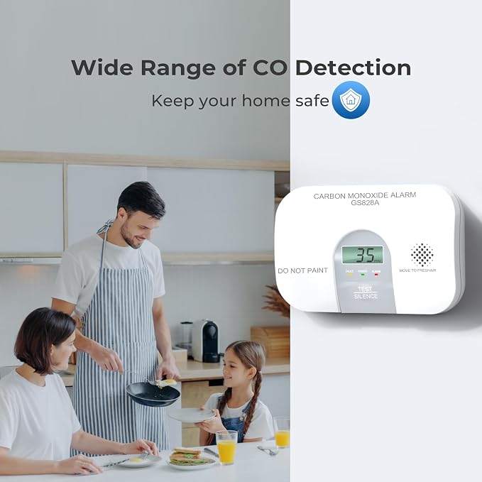 Siterwell Carbon Monoxide Detectors, 10 Year Product Life Portable Carbon - Image 7