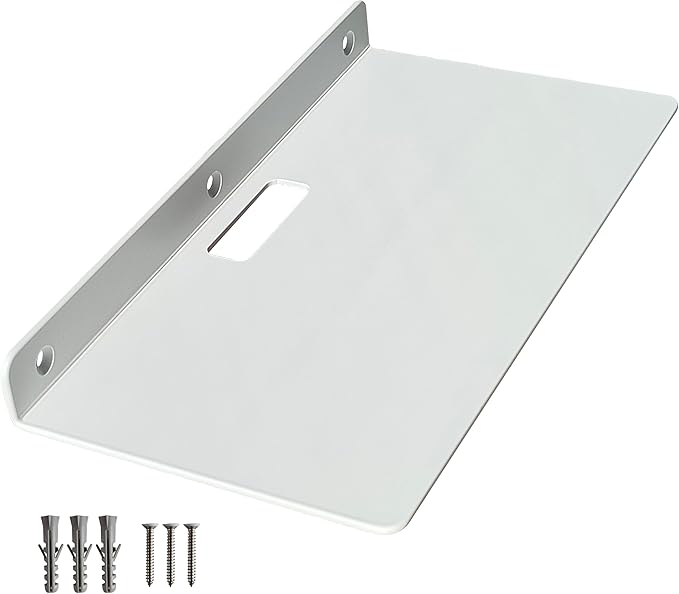 Floating Shelves for Wall, Small Black Shelves Wall Mounted Shelf for Bathroom by YUjieSTC