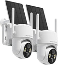 HOSAFE.COM Outdoor Security Camera Wireless, Free Cloud Storage, 360° PTZ by HOSAFE