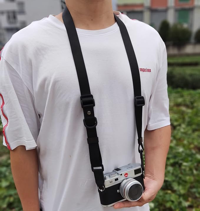 Camera Strap, Quick Adjustable Shoulder Sling Camera Neck Shoulder Strap - Image 3