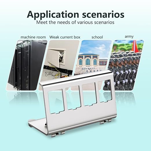 4-Port Metal DIN-Rail Mounting Module - Image 7