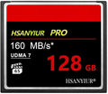 128GB UDMA Speed Up to 160MB/s, Original CF Card Camera Memory Card by HSANYIUR