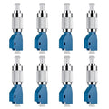 8Pcs Visual Fault Locator Fiber Adapter, Fiber Optic Connector, Single Mode by Moocci