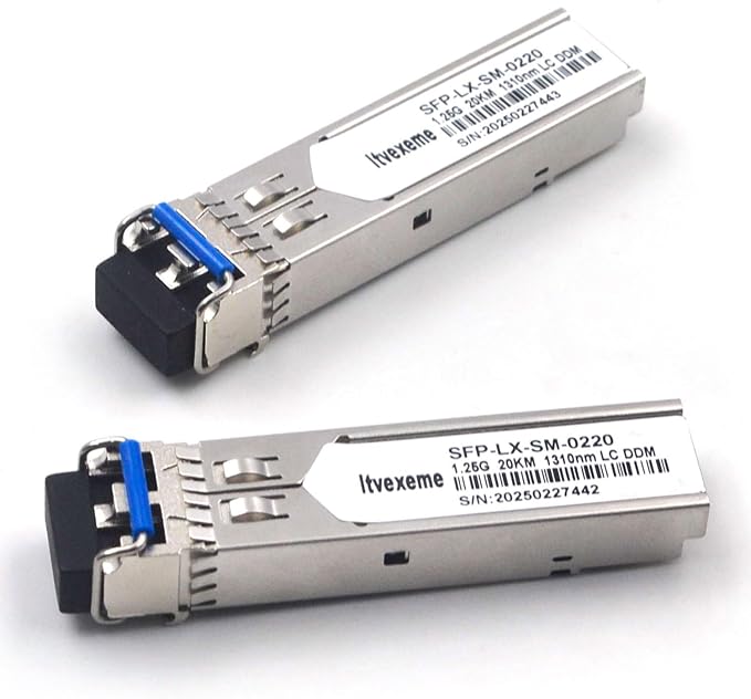 2 Pack 1.25G SFP Network Transceiver Module, 1000Base-LX Single Mode, 1310nm SMF - Image 5