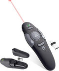 Presenter Clicker for PowerPoint Presentations, USB Wireless PPT Remote Clicker by Agaritek