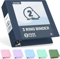 Sooez BinderX Extra Durable 2 Inch 3-Ring Binder, Holds 520 Sheets of 8.5x11 by Sooez