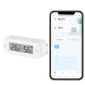 Smart Digital Thermometer Hygrometer, WiFi Indoor Temperature Humidity Sensor by Zecamin