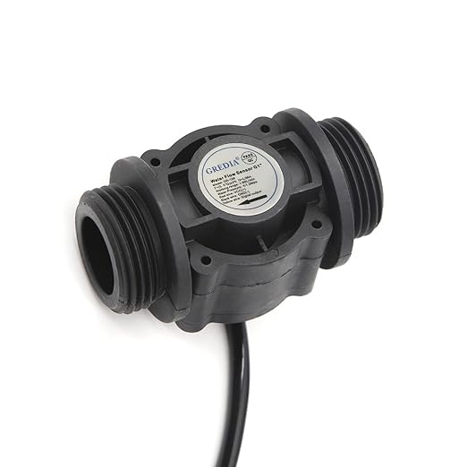 1" Water Flow Sensor Food-Grade Switch Hall Effect Flowmeter Fluid Meter - Image 5