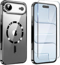 Magnetic Glossy Case for iPhone 17 Air, iPhone 17Air Phone Case Slim Clear by Unknown