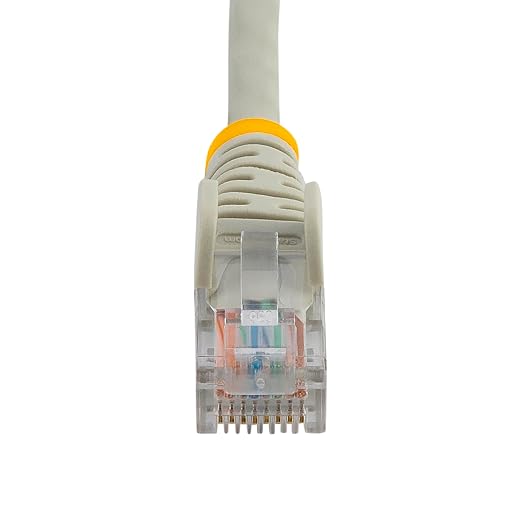 StarTech.com Cat5e Patch Cable - 10 ft - M/M - Gray - Image 4