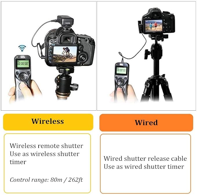 Pixel Wireless Shutter Release Timer Remote Control TW283-90 Compatible - Image 5