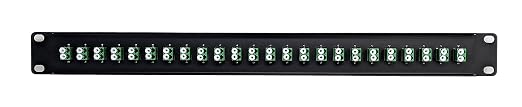 24 Port LC Fiber Patch Panel APC Singlemode 19" - Image 3