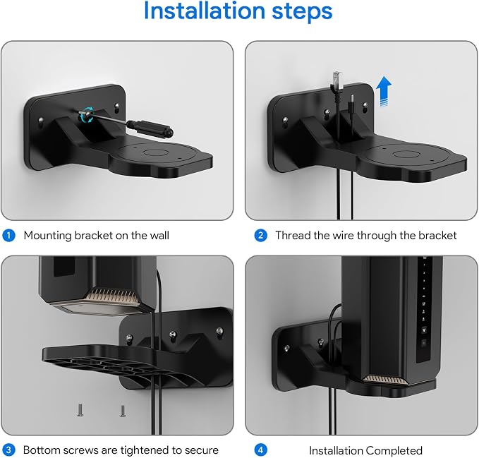Nighthawk WiFi 7 Router Wall Mount Kit - Image 5
