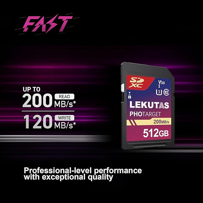 512GB SDXC UHS-I Memory Card - Image 3