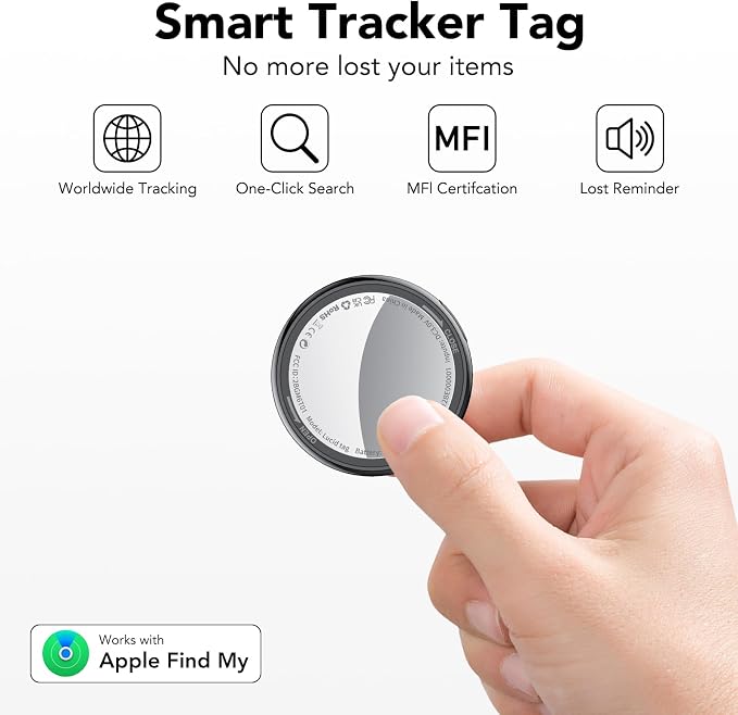 Air Tracker Tags-3 Pack, 2026 New Smart Tag Key Finder - Image 2