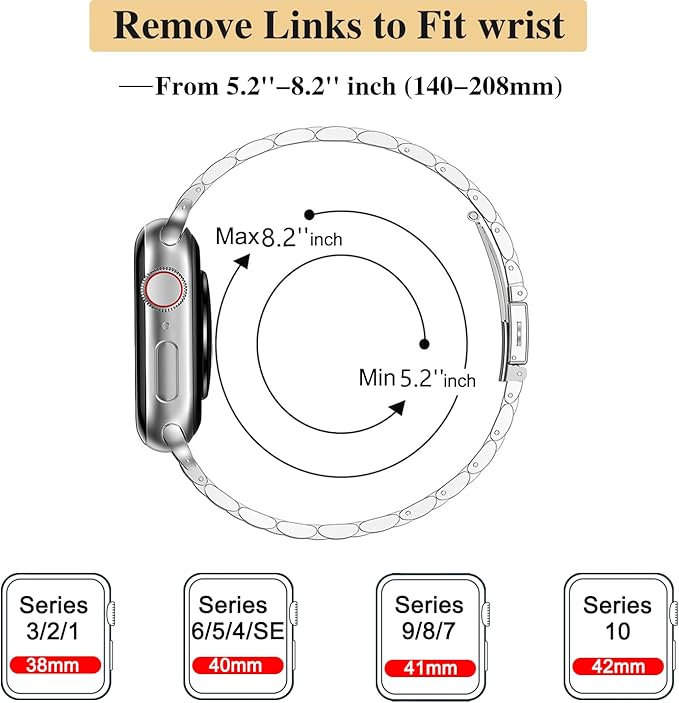 MioHHR Slim Metal Band Compatible - Image 6