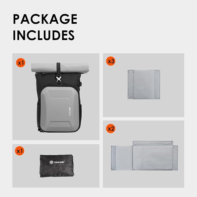 TARION Rolltop Camera Backpack - Image 9