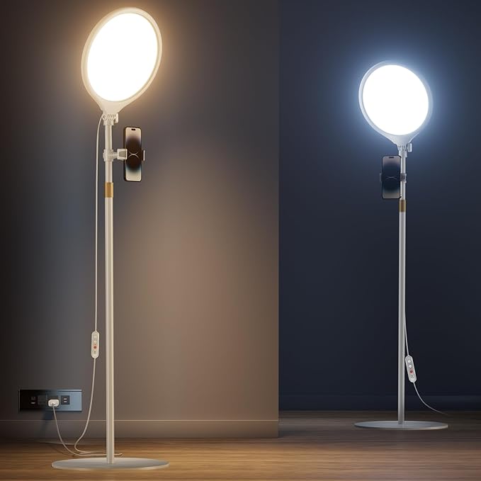 10.5" Ring Light with Stand and Phone Holder by VIMOSE