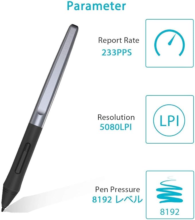 HUION PW100 Battery-Free Stylus - Image 4
