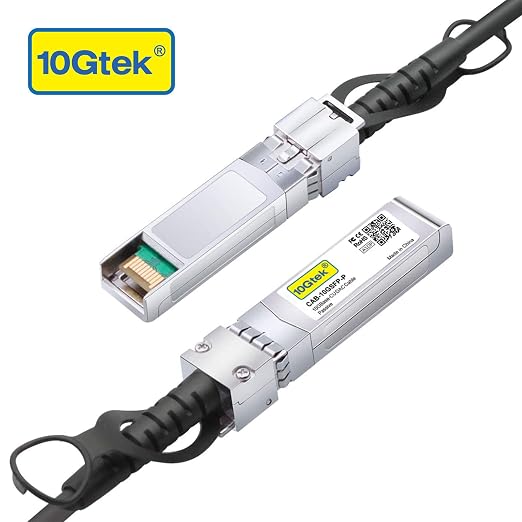 10Gtek 10G SFP+ DAC Cable, SFP+ to SFP+ Twinax Direct Attach Copper Passive - Image 2