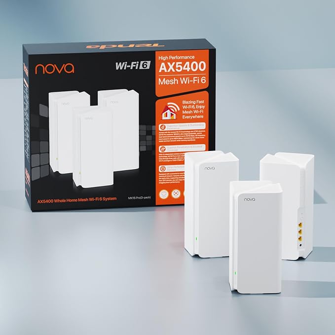 Tenda AX5400 Mesh WiFi 6 System Nova MX15 Pro - Image 8