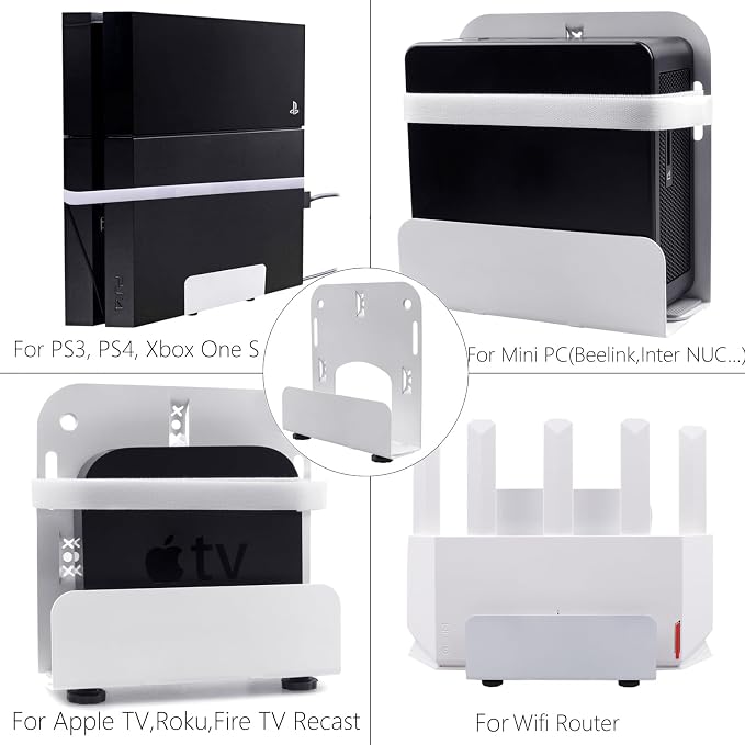 Cable Box Wall Mount Modem Adjustable Wall Mount - Image 2