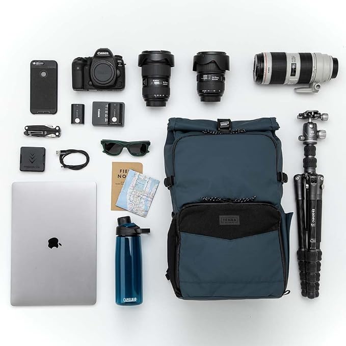 Tenba DNA 16 DSLR Backpack for Mirrorless and DSLR cameras and lenses – Blue - Image 2