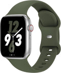 Sport Band Compatible with Apple Watch 38mm 40mm 41mm 42mm 44mm 45mm 46mm 49mm by Acrbiutu