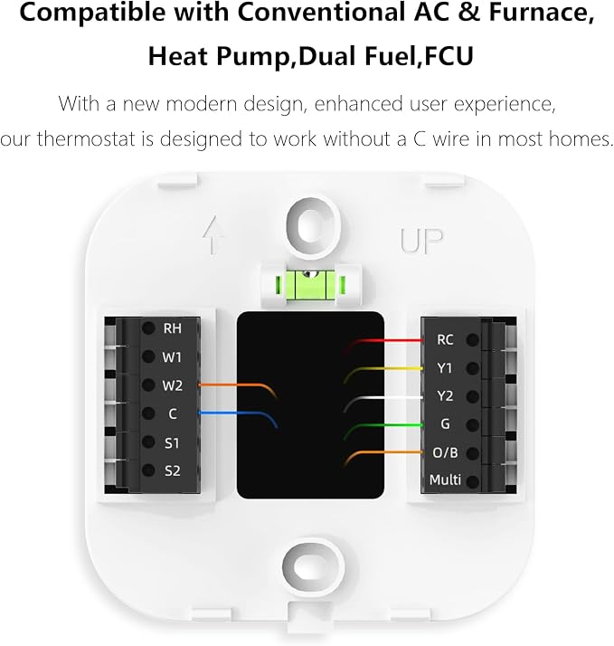 Smart Thermostat for House, Enhanced Programmable WiFi Thermostat, Saving - Image 2