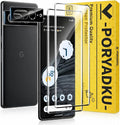 2+2 Pack for Google Pixel 7 Pro Screen Protector 6.7 inch, 9H Tempered Glass by PORYADKU