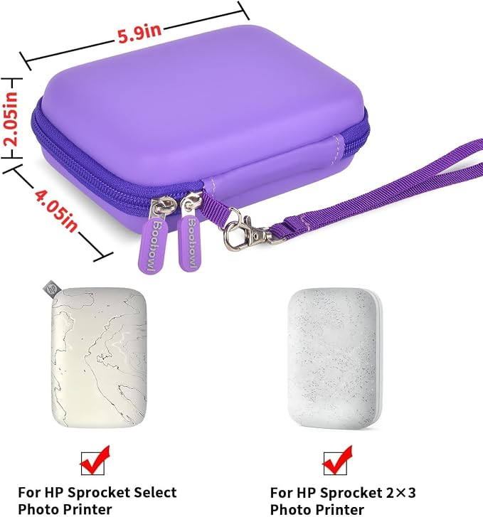 Boobowl Case for HP Sprocket Select Portable/ 2nd Edition Instant Photo Printer - Image 2