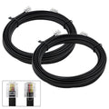 Phone Cable 15 Feet Telephone Line Cord by XANHAM