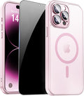 for iPhone 14 Pro Case with Privacy Screen Protector and Camera Protection by ZOZDOKG