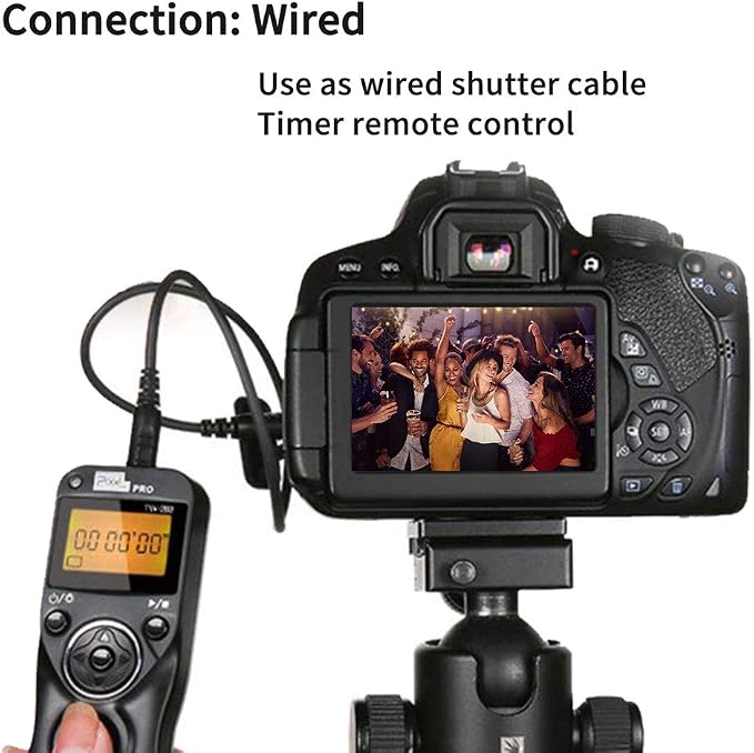 Pixel TW-283 E3 Wireless Shutter Release Cable Wired Remote Control Compatible - Image 4