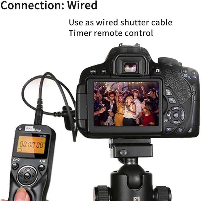Wireless Remote Commander Shutter Release Cable Timer Pixel TW-283 S2 Wired - Image 6