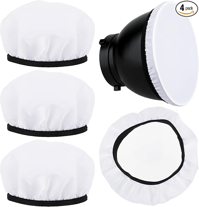 4 Pack 6.29"/16cm Light Diffuser White Diffuser Lamp Cover Soft lamp Shade by Unknown