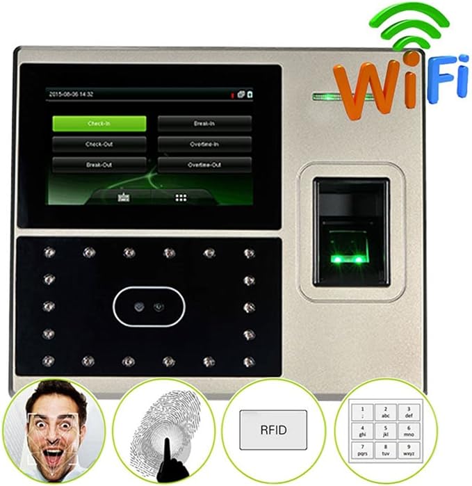 UFace800 Linux System TCP/IP Biometric Fingerpint Face Facial Recognition Time - Image 8