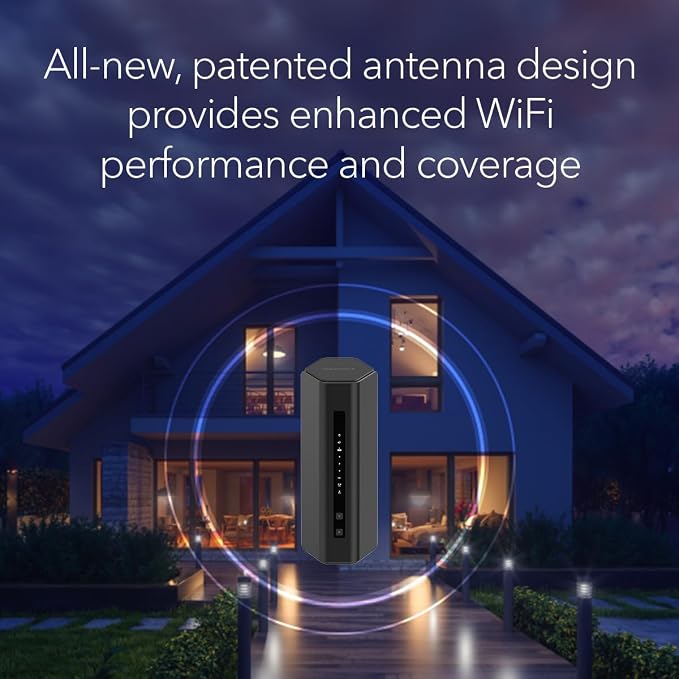 NETGEAR Nighthawk Dual-Band WiFi 7 Router – Security Features, BE6500 Wireless - Image 6