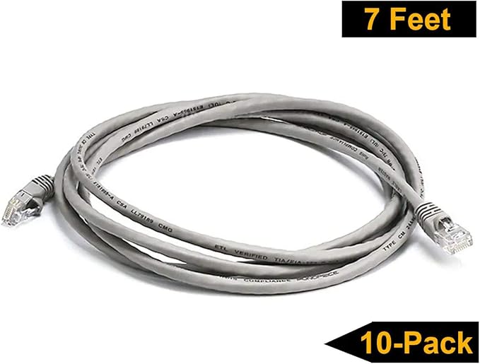 iMBAPrice - 100 FET Extra Long Gray Cat5e RJ45 Network Ethernet Patch Cable - Image 4